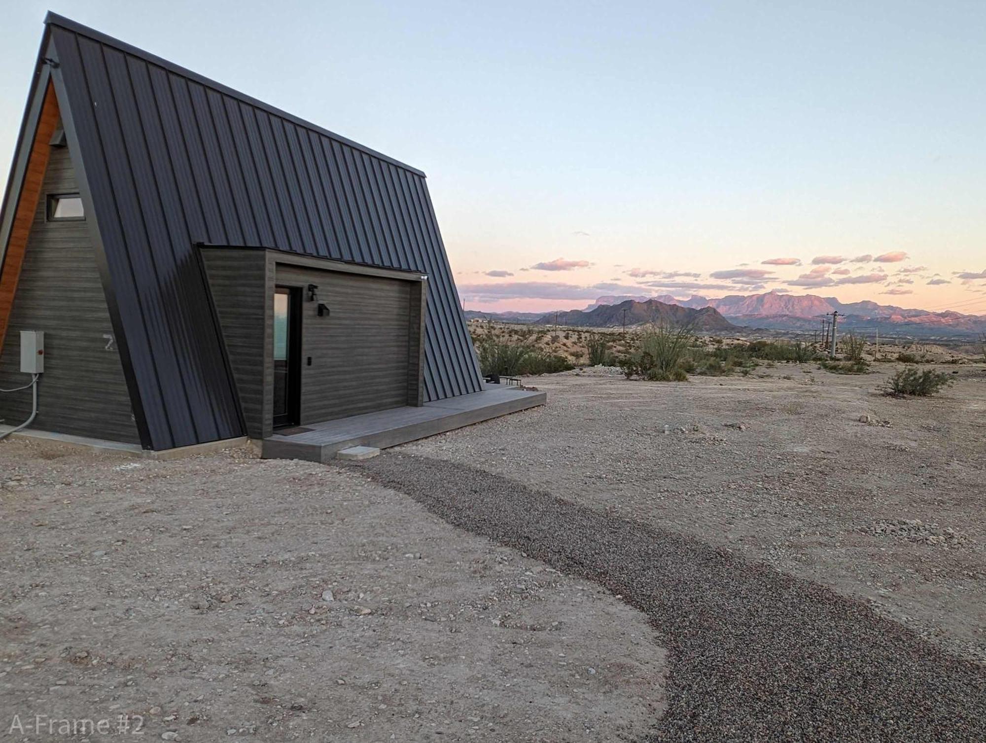 Stardust Big Bend Luxury A-Frame#5 Great Views Villa Terlingua Luaran gambar