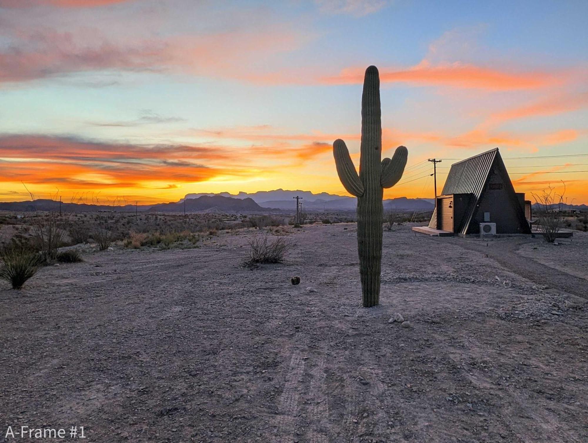 Stardust Big Bend Luxury A-Frame#5 Great Views Villa Terlingua Luaran gambar